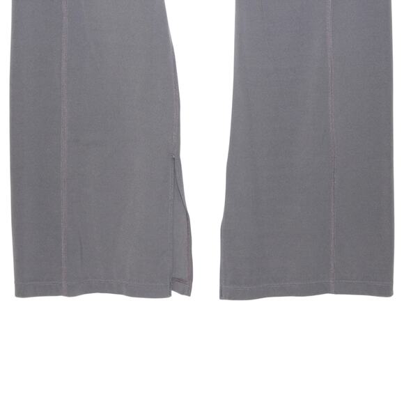 Athleta Side Slit Grey Yoga Pants Size Large - Picture 8 of 9
